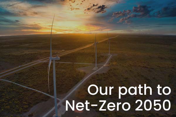 Our path to Net-Zero 2050