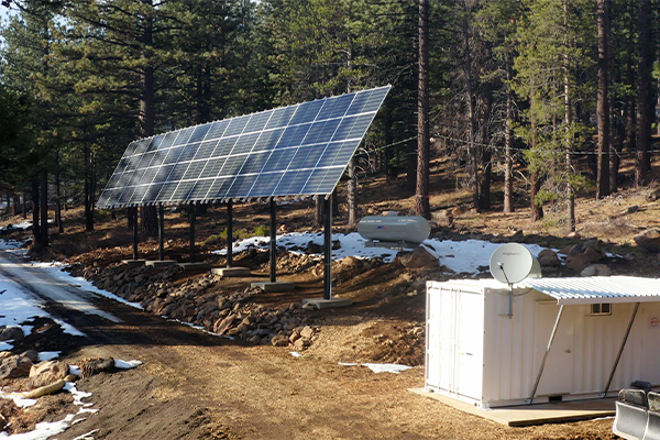 The Sagehen Microgrid project at the UC Berkeley Sagehen Creek Field Station is located in our Lake Tahoe, California service region